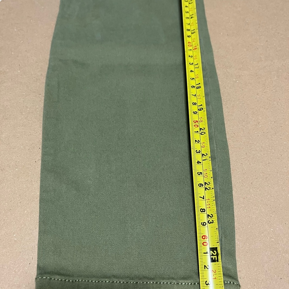 NWT Market & Spruce relaxed skinny stretch pants, green women’s sz 4 & 6 petite - Picture 10 of 16
